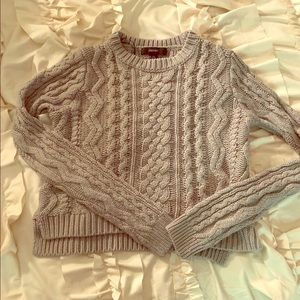 Forever 21 Cable Knit Sweater